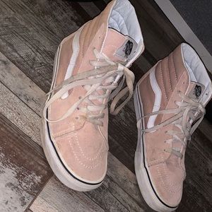 Vans Rosy Pink High Tops